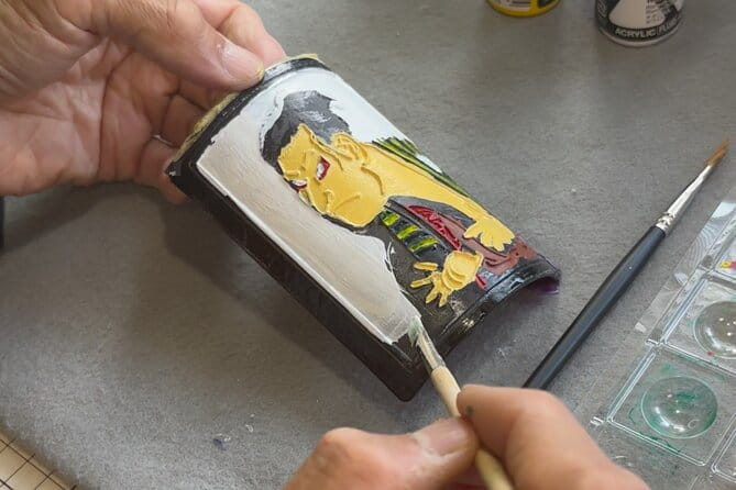 Ukiyoe Art on Glass Labels for Japanese Sake - Customizing Your Unique Sake Label