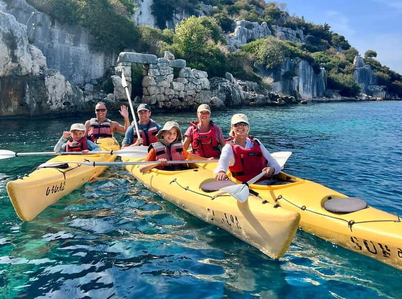 Ultimate Kekova Island Kayaking Trip - An Authentic Way to See Kekovas Sunken City