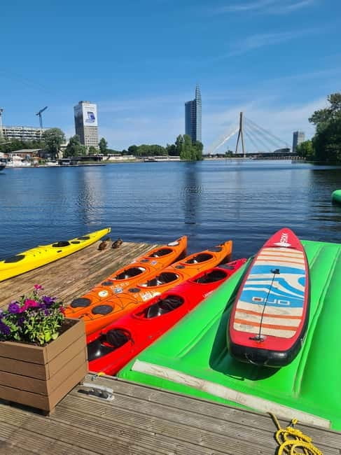 Ultimate Water Adventure Package with a Welcome Drink - A Water Adventure in Latvia That Offers More Than Just Paddling
