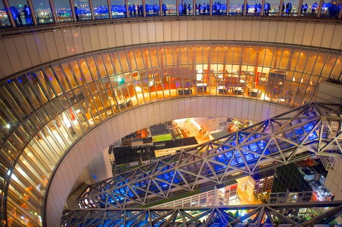 Umeda Sky Building and Kuchu Teien Observatory Ticket - Nearby Attractions