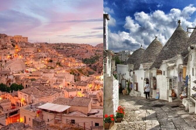 Unesco zone tour: experience the magic of Matera and Alberobello - Taking in Matera: Walking Through the Sassi