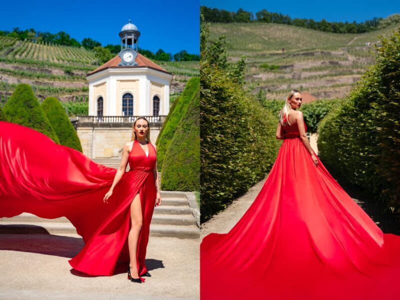 Unique flying dress photo shooting in Berlin - Experience Breakdown: What to Expect in Detail