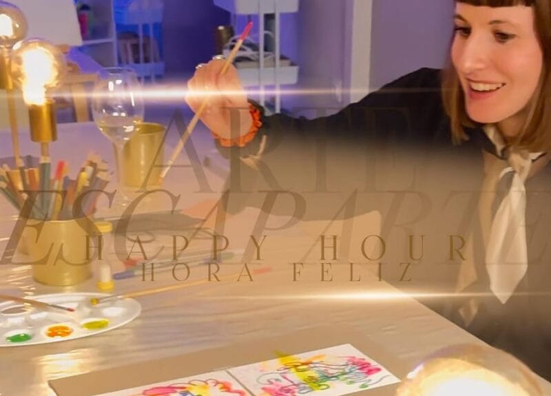 Unlimited Wine & Creative Happy Hour at Contigo Soy - A Toast to Fun and Freedom: Unlimited Wine and Light Snacks