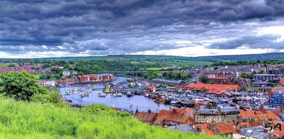 Unlock Whitbys Mysteries: In-App Audio Tour - Admiring Whitby Abbeys Haunting Ruins