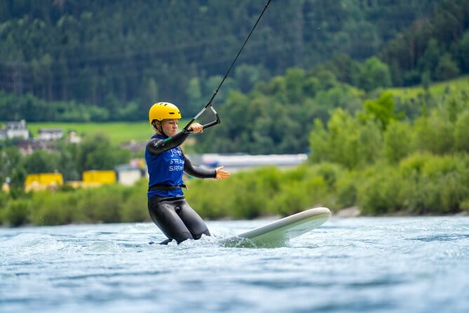 UP STREAM SURFING - The new way of surfing a river - Entering the World of River Surfing in Innsbruck