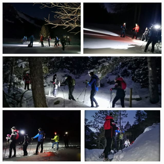 Upper Valsusa Valley: winter night walk with dinner at the Refuge. - Discovering the Night in the Mountains of Piedmont