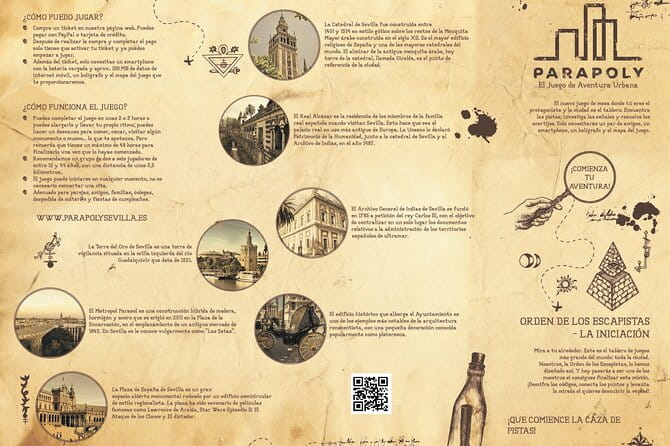 Urban Adventure Game in Seville with an app - FAQ