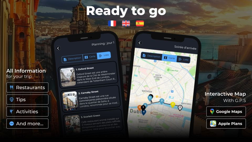 Valence : the Ultime Digital Guide - Offline Accessibility and Multilingual Support