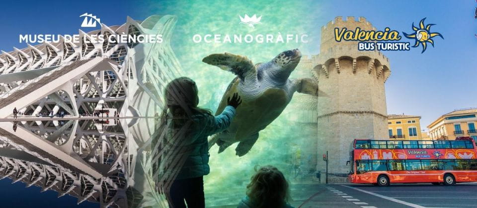 Valencia: 48-Hour HoHo Bus + Oceanogràfic + Science Museum - Oceanogràfic Aquarium
