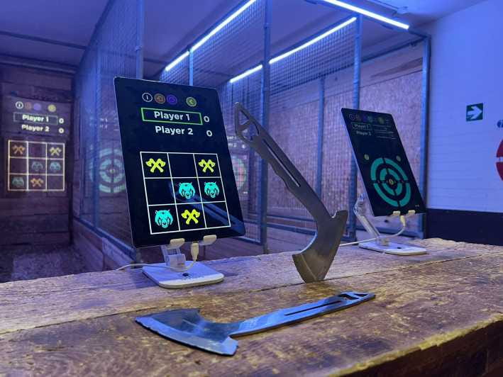 Valencia : Interactive Axe Throwing 2h - Key points and takeaways