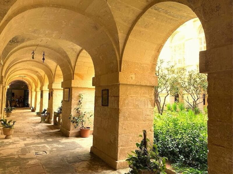 Valletta: Monastery and Secret Garden Entry Ticket - Discovering the Hidden Garden