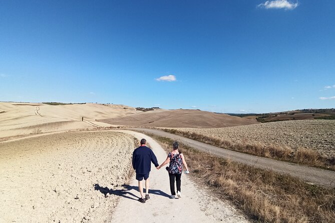 Valley of Orcia Brunello Wine Tour With Montalcino and Montepulciano - Pienza Countryside Views