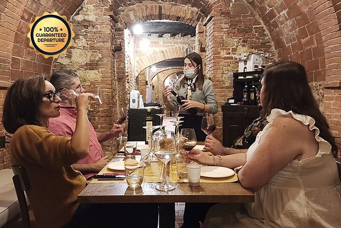 Valley of Orcia Brunello Wine Tour With Montalcino and Montepulciano - Barrel Cellar Experience