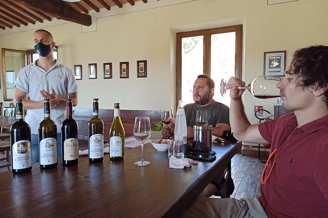 Valley of Orcia Brunello Wine Tour With Montalcino and Montepulciano - Local Food Sampling