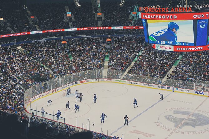 Vancouver Canucks Ice Hockey Game Ticket at Rogers Arena - Inclusions