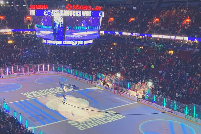 Vancouver Canucks Ice Hockey Game Ticket at Rogers Arena - Enjoying the Experience