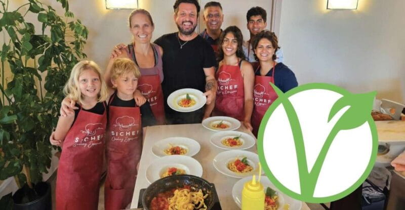 Vegetarian Fresh Pasta and Gelato class with Lunch or Dinner - Learning from the Best: The Professional Chef Guide