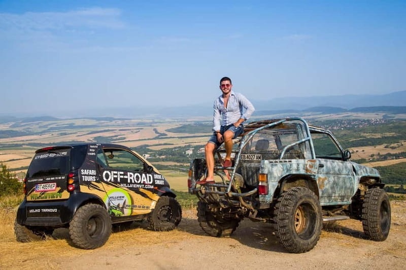 Veliko Tarnovo: Off-Roading in Jeep Daihatsu or Smart ForTwo - Key Points / Takeaways