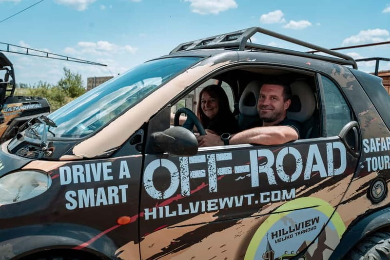 Veliko Tarnovo: Off-Roading in Jeep Daihatsu or Smart ForTwo - An In-Depth Look at the Off-Roading Adventure in Veliko Tarnovo