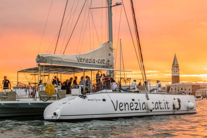 Venice: Catamaran Sunset Jazz Cruise with Aperitivo - Key Points / Takeaways