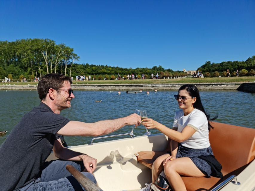 Versailles: Gardens Golf Cart Tour, Row Boat, Palace Tickets - Inclusions