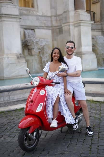 Vespa Tour with Professional Photography in Rome - Key points / Takeaways