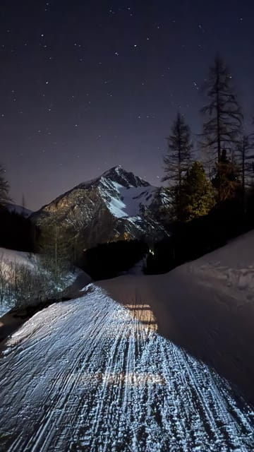 Vialattea: Night Snowshoeing under the Stars - Who Will Love It?