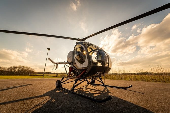 Vienna 40 Minutes Helicopter Tour for 2 - The Stops: From Castles to Wetlands