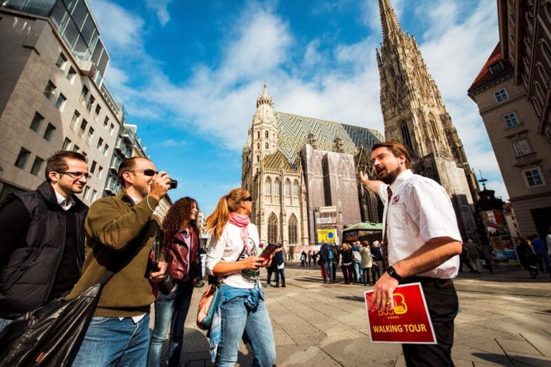 Vienna: Big Bus Guided Inner City Walking Tour - Key points / Takeaways