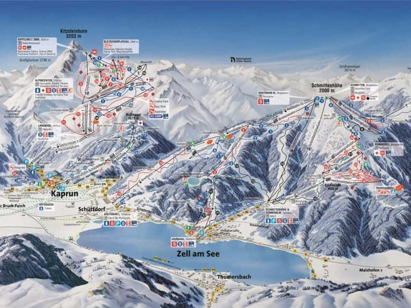 Vienna: Daytrip Zell am See and Kaprun glacier - Optional Up-High Viewpoints
