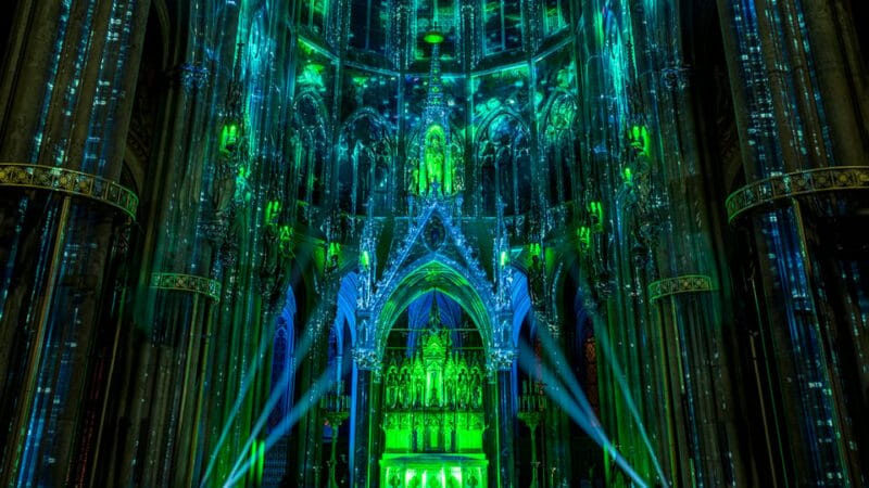 Vienna: Light of Creation Votive Church Immersive light show - Key Points / Takeaways