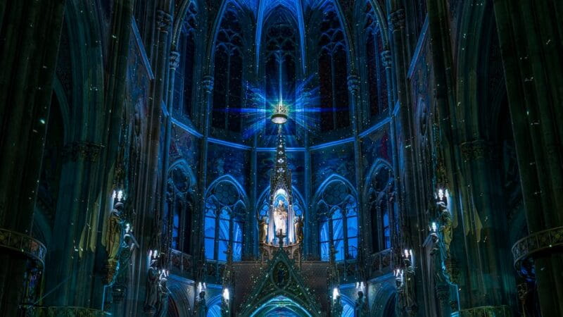 Vienna: Light of Creation Votive Church Immersive light show - FAQ