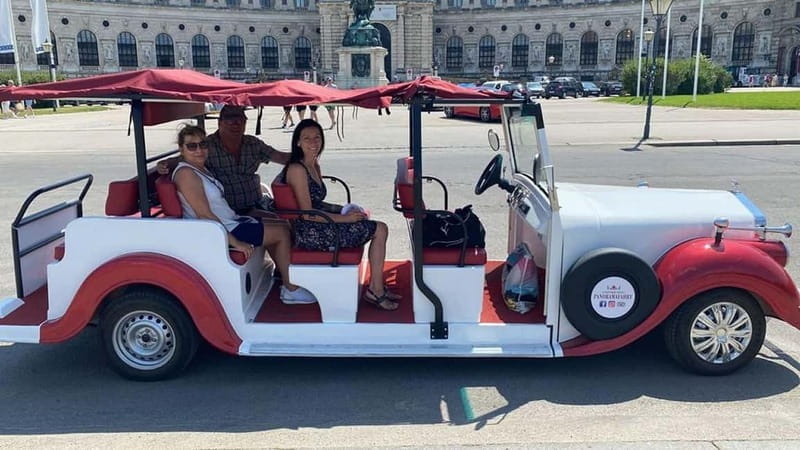 Vienna: Sightseeing Tour in a Classic Style Car 90 Min E/T - Key points / Takeaways