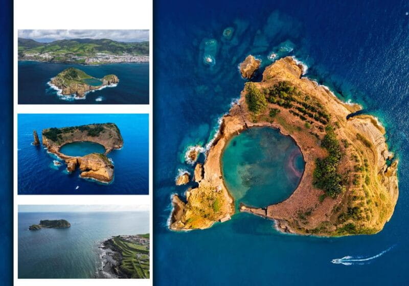 Vila Franca: Sunset Boat Cruise W/ Wine & Water Activities - Water Activities in a Breathtaking Setting