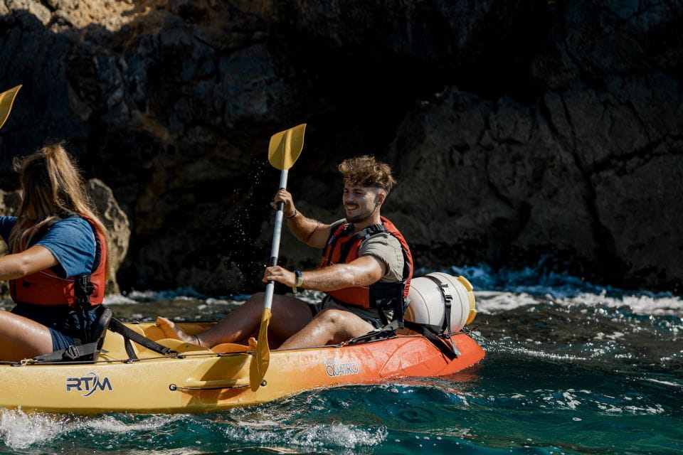 Vilanova I La Geltrú: Guided Sitges Coast 3-Hour Kayak Tour - Key Points