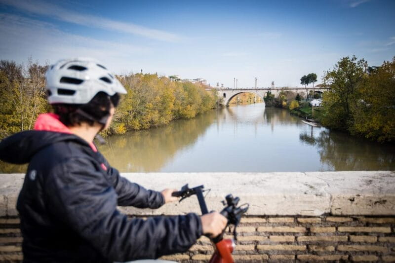 Villa Ada, Villa Borghese and Ponte Milvio: e-biking between nature and history - The Modern Charm of the Olympic Village