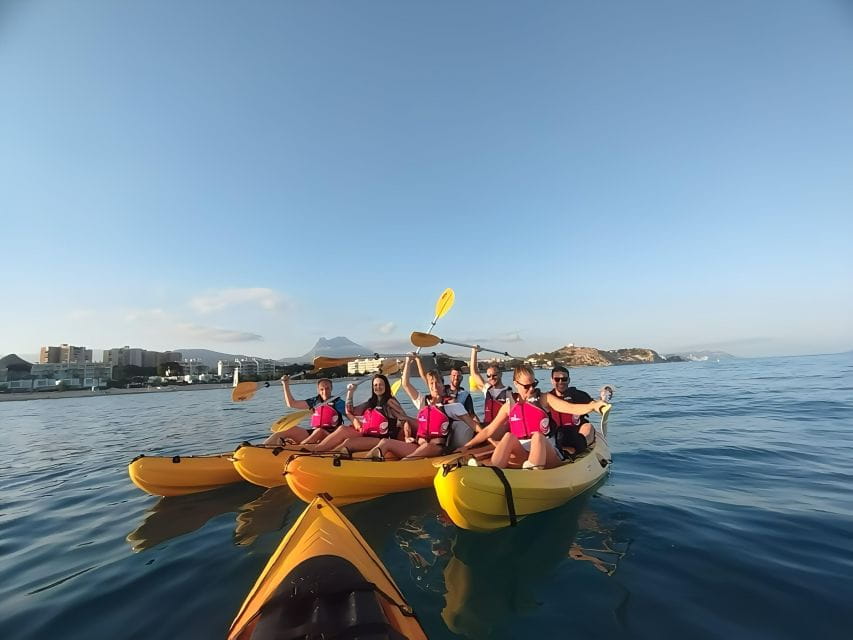 Villajoyosa: Moonlight Kayaking and Dinner Under the Stars - Memorable Moments