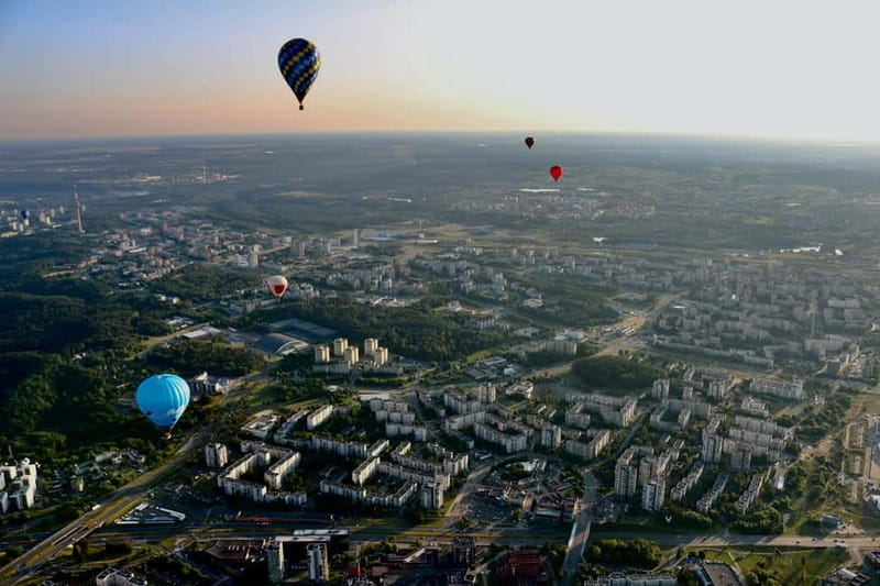 Vilnius: Hot Air Balloon Flight over Vilnius or Trakai - Key points / Takeaways