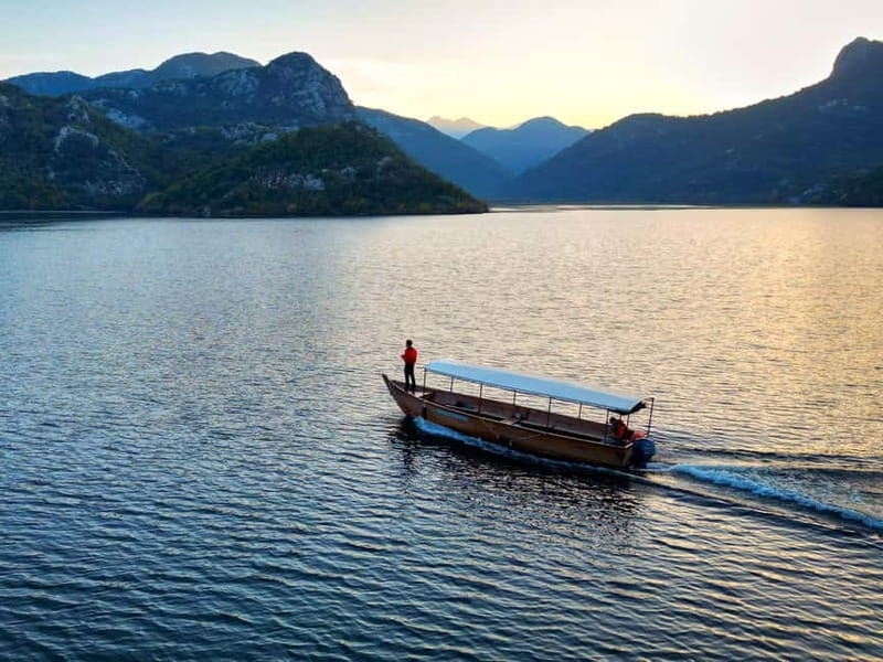 Virpazar: Lake Skadar Sunset Boat Cruise with Wine Tasting - The Itinerary in Detail