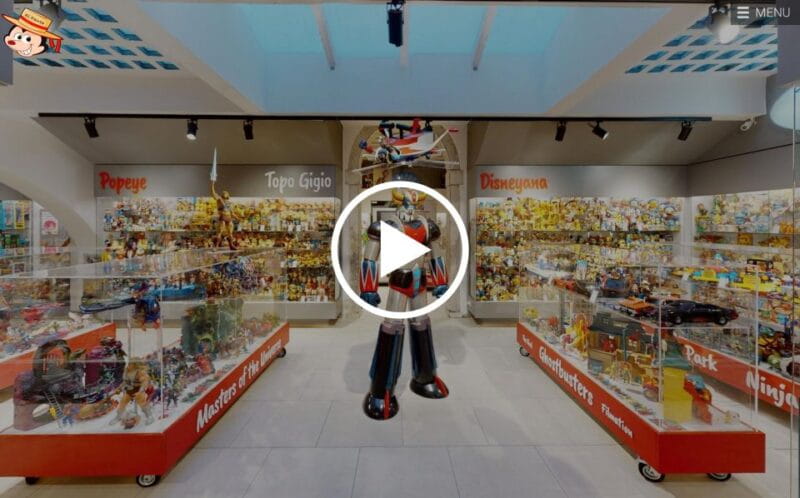 VIRTUAL MUSEUM: Creature di Gomma - Venice Vintage Toys - Visiting the Physical Museum in Venice