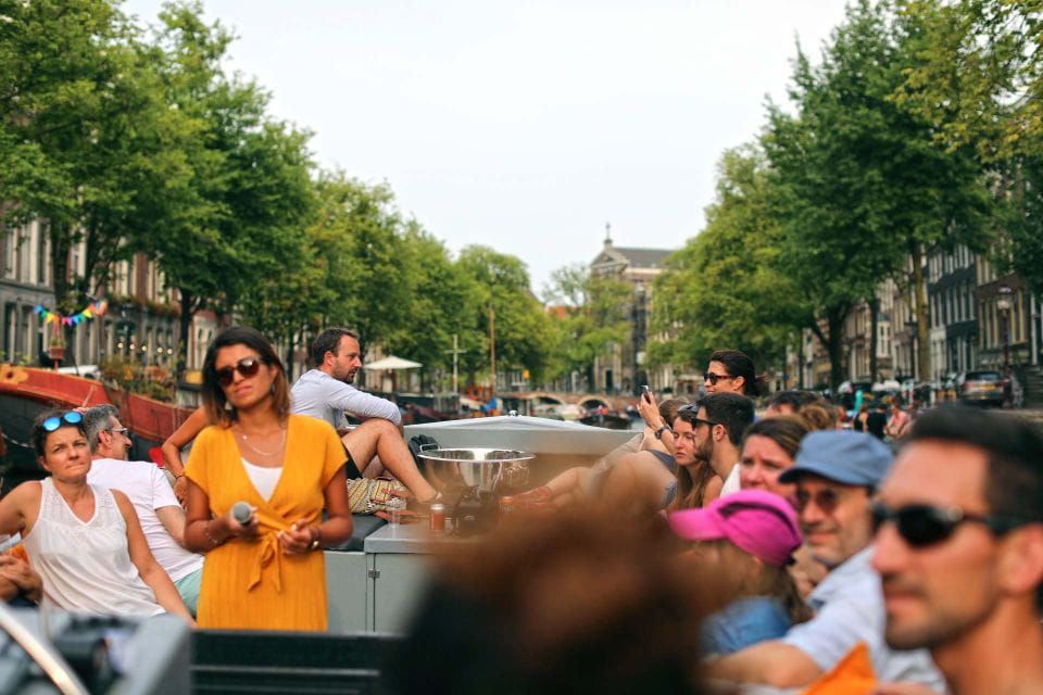 Visit Amsterdam by Boat With a French Guide - Guided Tour Highlights