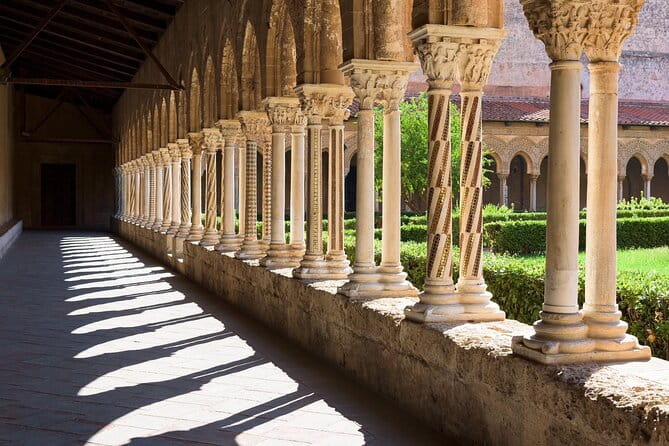Visit Monreale from Palermo - The Cloister: Quiet Elegance and Intricate Details