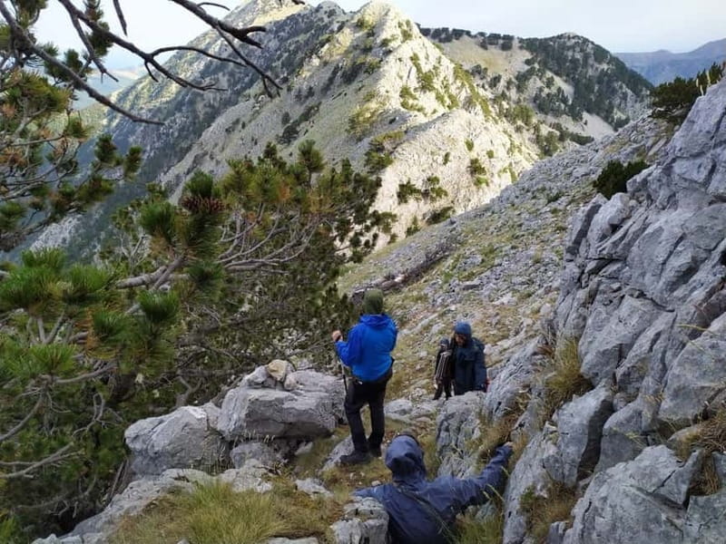 Vlore : Hiking at Cika Peak, South Albania - Downhill and Reflection