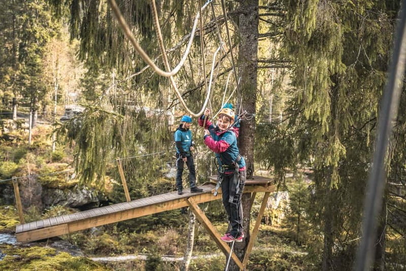 Voss High Rope & Zipline Park - Entering the World of Norway’s Tree Top Adventure