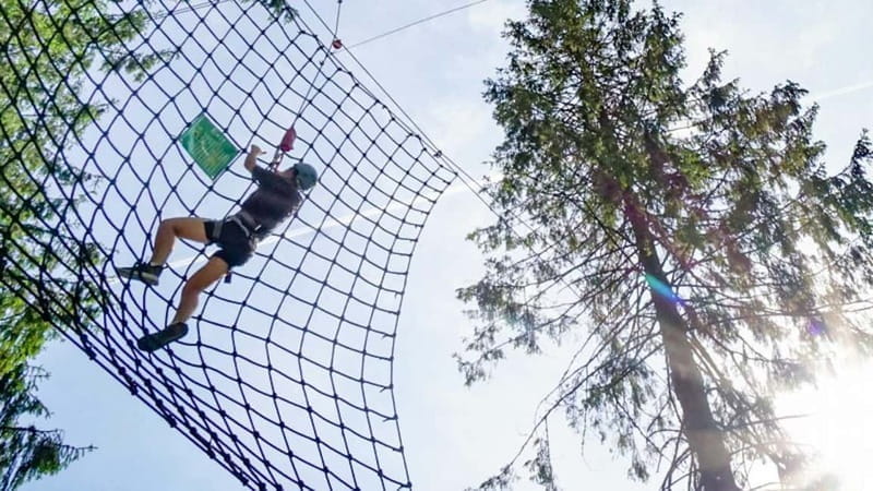 Voss High Rope & Zipline Park - Challenges and Course Details