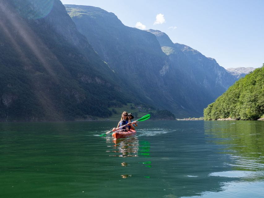 Vossevangen: Near Nærøyfjord Full-Day Guided Kayaking Trip - Itinerary Options