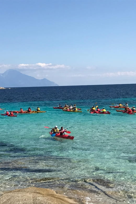 Vourvourou: Sea Kayaking Diaporos Island Private Day Tour - Itinerary Highlights