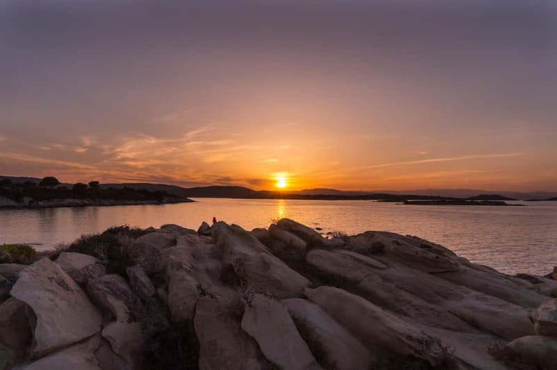 Vourvourou: Sunset Cruise to Diaporos Island & Blue Lagoon - A Calm and Romantic Journey: Vourvourou Sunset Cruise to Diaporos Island & Blue Lagoon