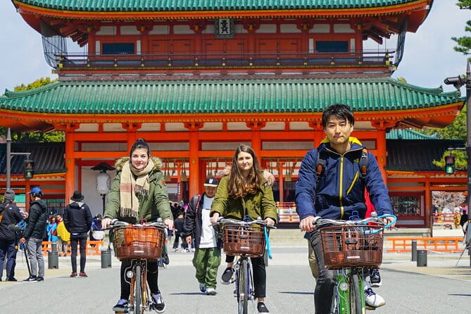 [W/Lunch] Kyoto Highlights Bike Tour With UNESCO Zen Temples - Meeting and End Points