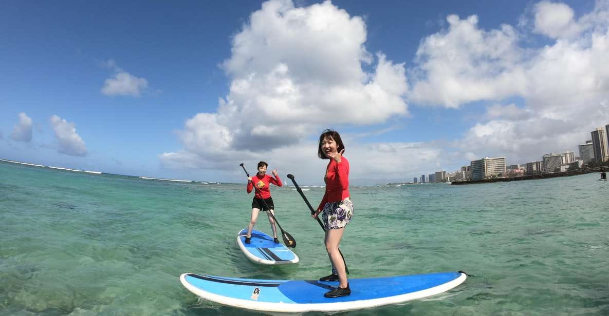 Waikiki Semi-Private SUP Lesson: 2 Students to 1 Instructor - Activity Details